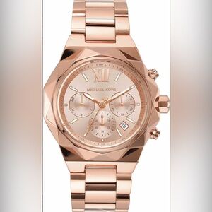 Michael Kors Women's Rose Gold Chronograph Watch